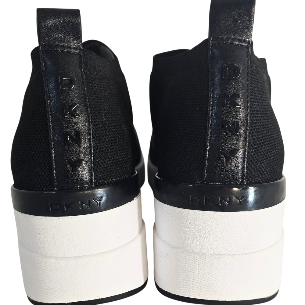 DKNY Black Women's Slip-On Sneakers - Picture 5 of 7